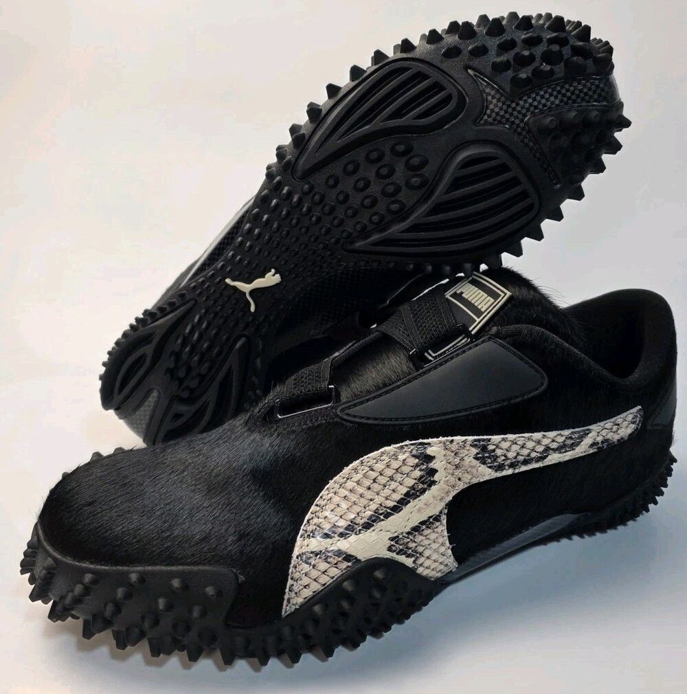New Puma Men's A$AP ROCKY Mostro Sneakers Fur Black Desert Dust 406497 Sz 11.5